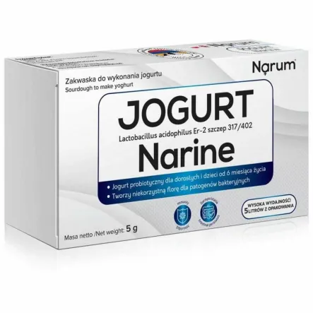 Zakwaska do Jogurtu Narine 5 g - Narum (COLD)