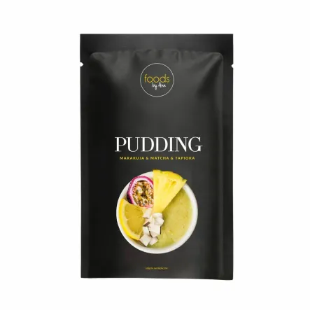 Pudding Marakuja & Matcha & Tapioka 20 g - Foods by Ann