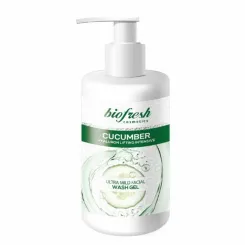 Żel do Mycia Twarzy Hialuronowy Ultra Łagodny plus  OGÓREK 200 ml - Bio Fresh