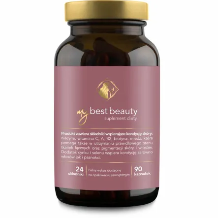 My Best Beauty 90 Kapsułek - MyBestPharm (data: 28.02.2026)