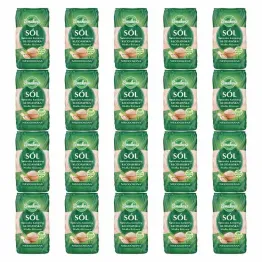 22kg - Sól Kłodawska Kamienna Naturalna Miałka Różowa Niejodowana 20x1,1 kg - Smakosz