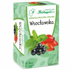 Herbatka Owocowo - Ziołowa WROCŁAWSKA 60 g (20 x 3 g) -  Herbapol Wrocław