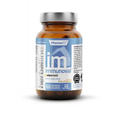 Immunoval Odporność 60 Kapsułek Herballine - Pharmovit - Wyprzedaż