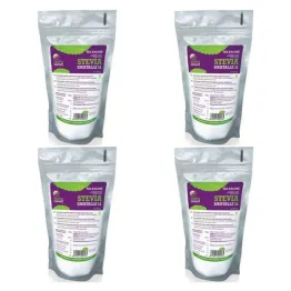 Zestaw 4 x Stevia w Kryształkach 1:1 200 g - Natusweet
