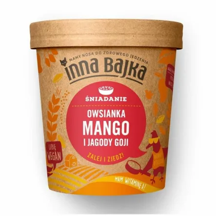 Owsianka Mango i Jagody Goji 70 g - Inna Bajka
