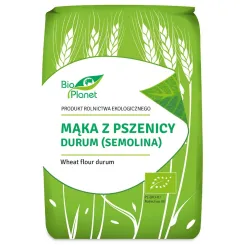 Mąka z Pszenicy Durum (Semolina) Bio 1 kg - Bio Planet