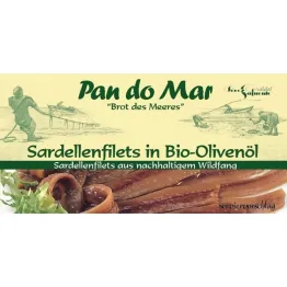 Anchois (Sardele) w Bio Oliwie z Oliwek 50 g (30 g) - Pan do mar