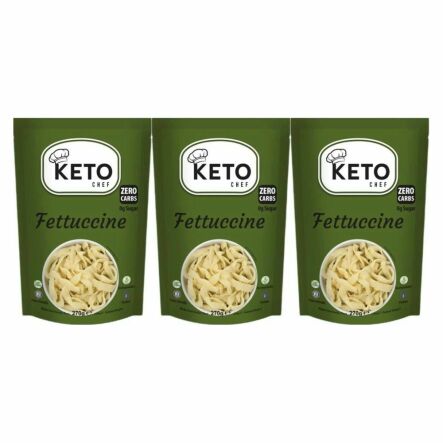 3 x Makaron Konjac Fettuccine Bio 270 (200 g) - Keto Chef
