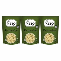 3 x Makaron Konjac Fettuccine Bio 270 (200 g) - Keto Chef