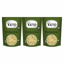 3 x Makaron Konjac Fettuccine Bio 270 (200 g) - Keto Chef