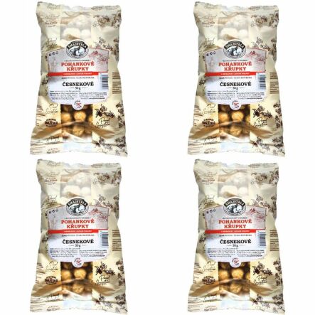 4 x Chrupki Gryczane Czosnkowe 50 g - Smajstrla