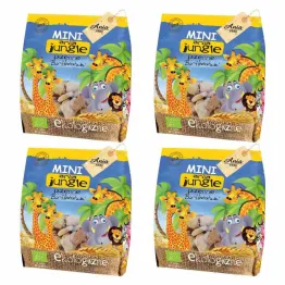 4 x Herbatniki Pszenne Mini Jungle Bio 100 g - Bio Ania
