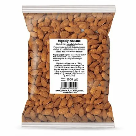 Migdały Łuskane USA 1 kg - Bakalland
