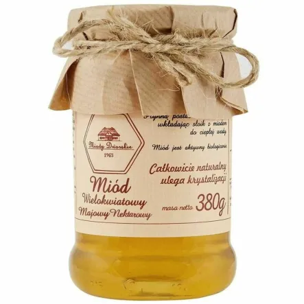Miód Wielokwiatowy Majowy 380 g - Miody Dworskie