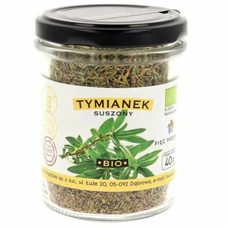 Tymianek Suszony BIO 40 g - Pięć Przemian