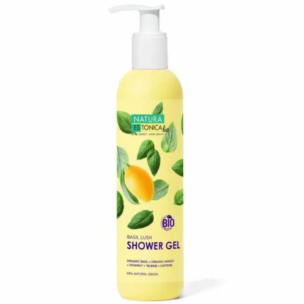 Żel Pod Prysznic Basil Lush 400 ml - Natura Estonica Bio