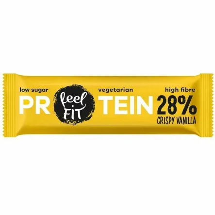Baton Proteinowy 28% Chrup Wanilia 40 g - Feel Fit (data: 10.04.2025)