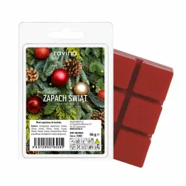 Wosk Zapachowy do Kominka Zapach Świąt 58 g - Ravina