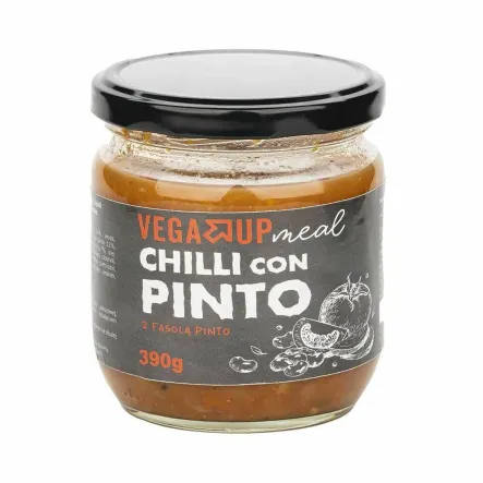 Chilli Con Pinto - Ciecierzyca i Fasola w Sosie Pomidorowym 390 g - Vega Up