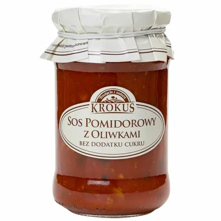 Sos Pomidorowy z Oliwkami 340 g - Krokus