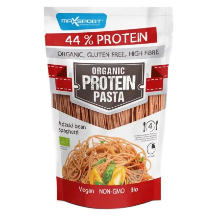 Makaron z Czerwoną Fasolą Adzuki Spaghetti Bezglutenowy Bio 200 g - Max Sport