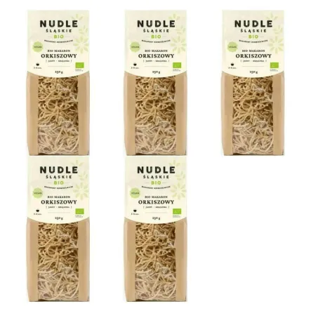 5 x Makaron Orkiszowy Jasny KRAJANKA BIO 250 g - Nudle Śląskie