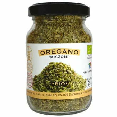 Oregano Suszone BIO 25 g - Pięć Przemian