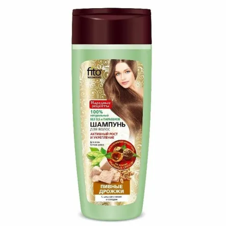 Szampon do Włosów DROŻDŻE PIWNE 270 ml - Fitocosmetic - Wyprzedaż