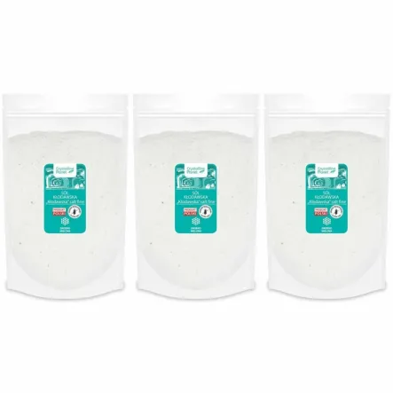 3 x Sól Kłodawska Drobno Mielona 1 kg - Crystalline Planet