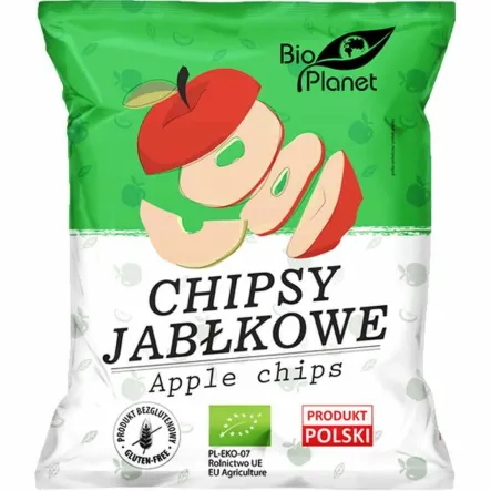 Chipsy Jabłkowe Bezglutenowe Bio 100 g - Bio Planet