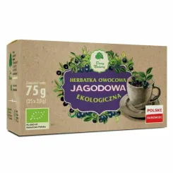 Herbatka Jagodowa EKO 75 g (25x 3 g) - Dary Natury