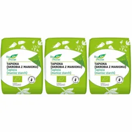 3 x Tapioka (Skrobia z Manioku) Bezglutenowa Bio 800 g - Bio Planet