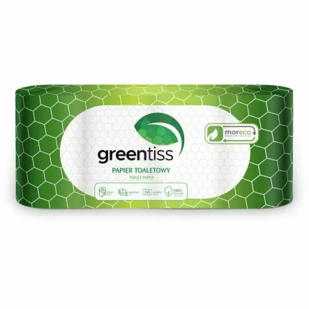 Papier Toaletowy 3 - Warstwowy 8 Rolek - Greentiss