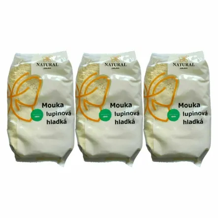 3 x Mąka Łubinowa 300 g - NATURAL