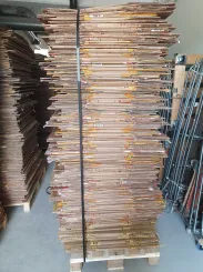 200 x Kartony Używane PIT 3-warstwy TWARDY MOCNY SZTYWNY  Mix np. 650x460x390 620x500x380 700x450x380 510x410x270 480x460x320 Opakowania Wielokrotnego Użytku 