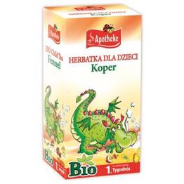 Herbatka dla Dzieci Koper Bio 20 x 1,5 g Apotheke