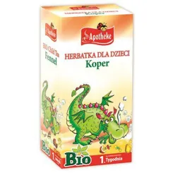 Herbatka Dla Dzieci Koper Bio 20x1,5 g Apotheke