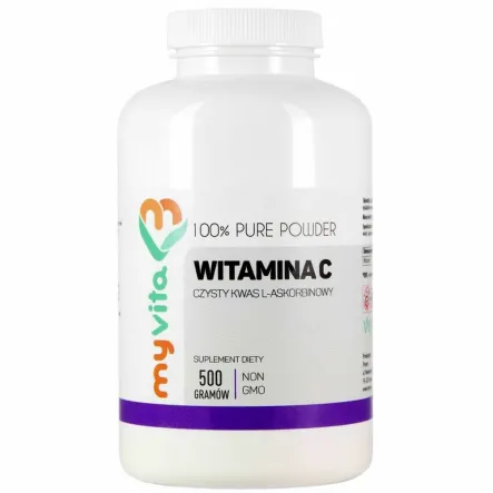 Witamina C Proszek 500 g - MyVita ( Ascorbic Acid )