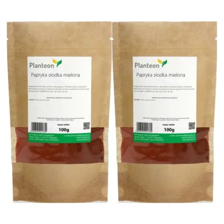 2 x Papryka Słodka Mielona 100 g - Planteon