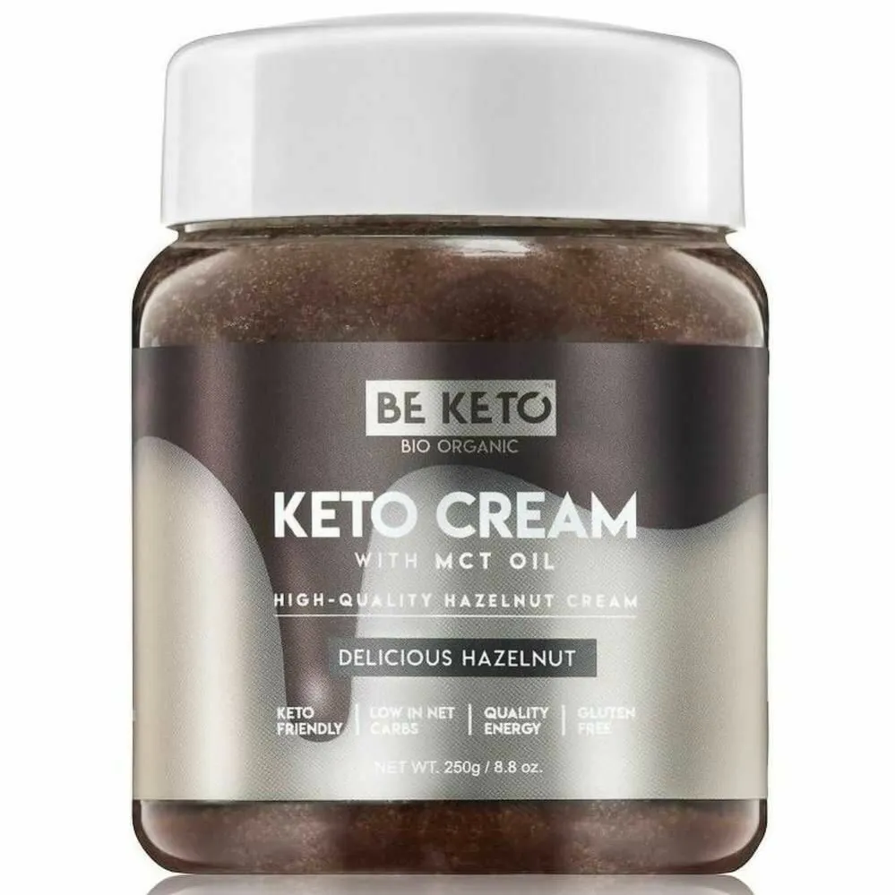 Keto Krem Orzech Laskowy 250 g - Beketo