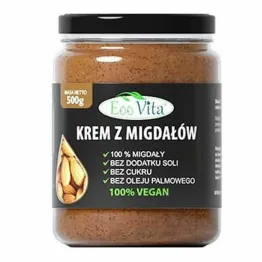 Krem Migdałowy 100% 500 g - EOOVITA