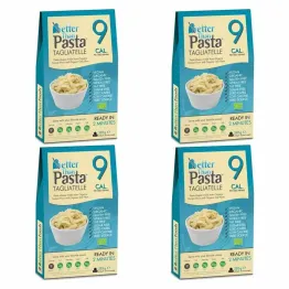 Zestaw 4 x Makaron Konjac Tagliatelle Bezglutenowy Bio 385 g Better Than Foods