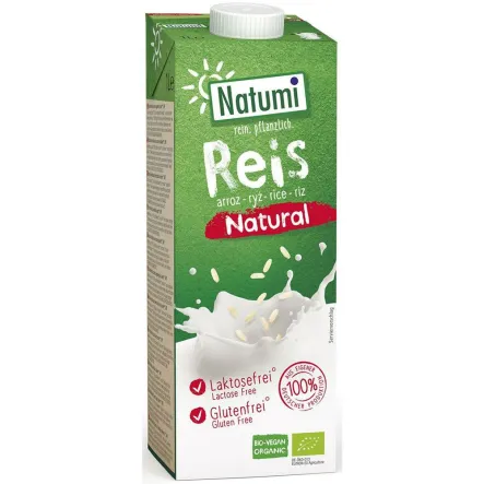 Napój Ryżowy Bezglutenowy Bio 1 l UHT - Natumi