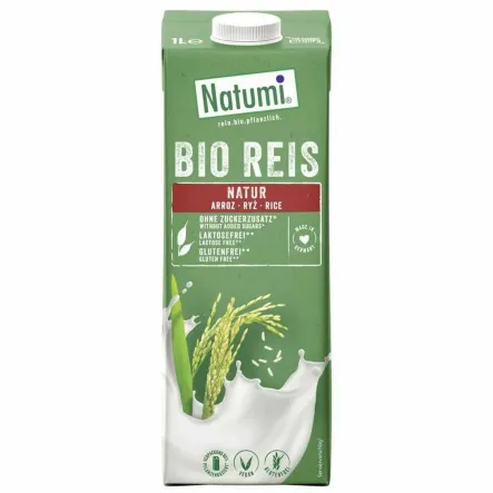 Napój Ryżowy Bezglutenowy Bio 1 l UHT - Natumi