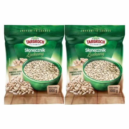 Zestaw 2 x Słonecznik Łuskany 1 kg Targroch 