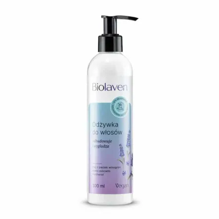 Odżywka do Włosów Odbudowująco - Wygładzająca 300 ml - Biolaven
