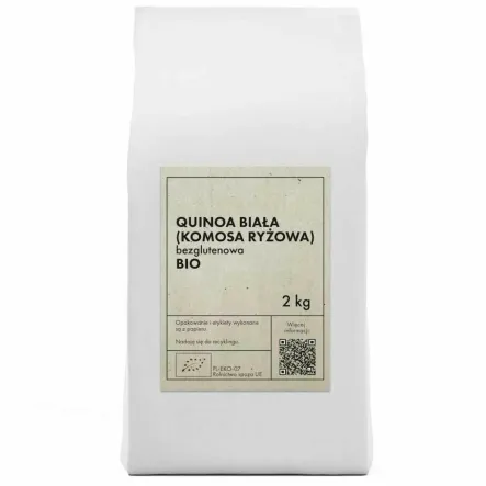Quinoa Biała (Komosa Ryżowa) Bezglutenowa Bio 2 kg - The Planet