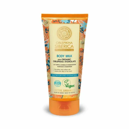 Mleczko do Ciała Hydrolat z Rokitnika 200 ml - Natura Siberica