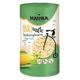 Wafle Kukurydziane Bez Soli Bio 100 g - Naura