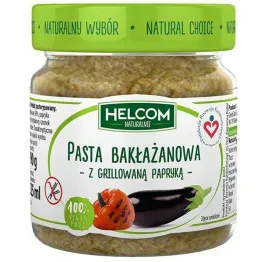 Pasta Bakłażan z Grillowaną Papryką 190 g - Helcom